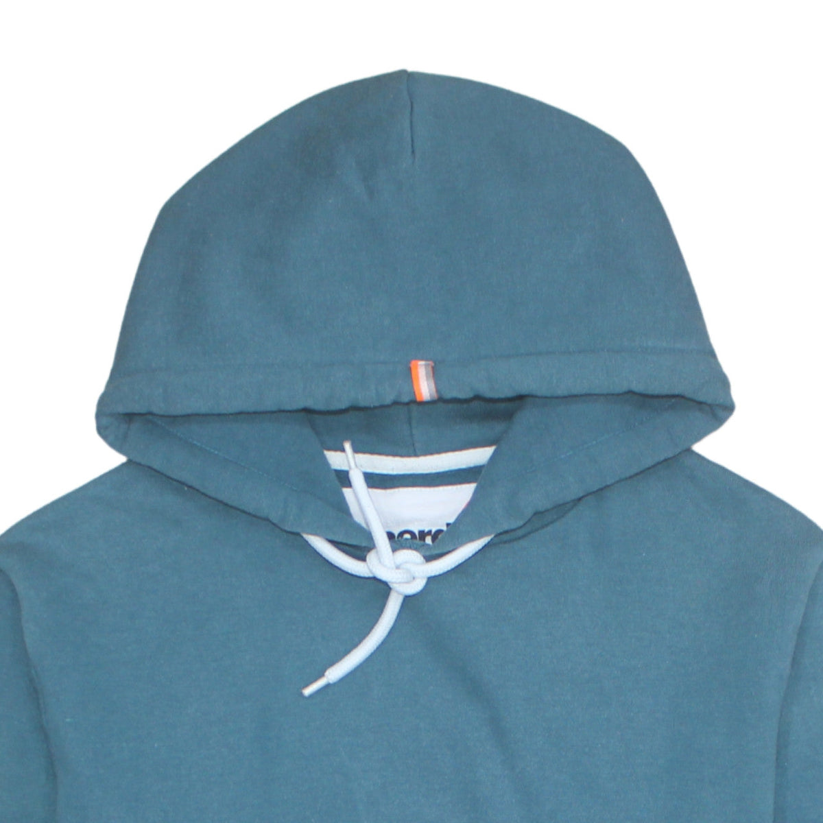 Superdry Women's Teal Pullover Hoodie Size M Cotton Blend Warm Blue Sweatshirt
