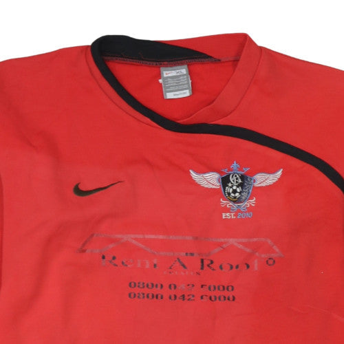 Nike Mens Red XL Long Sleeve Football Jersey Top