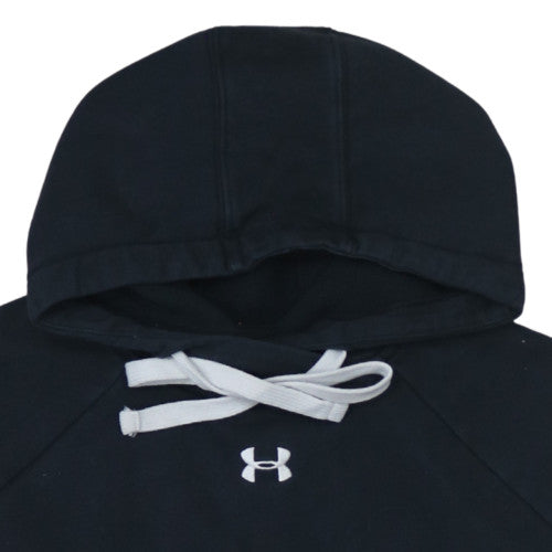 Under Armour Women's Black Pullover Hoodie Size S Loose Fit