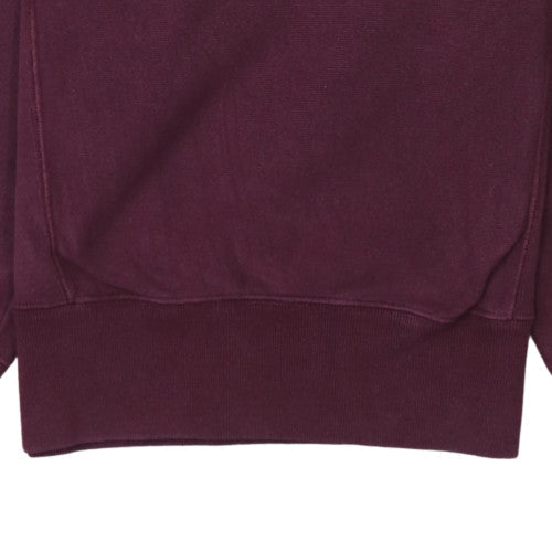 Champion Women’s Burgundy Reverse Weave Sweatshirt Small Crew Neck Cotton
