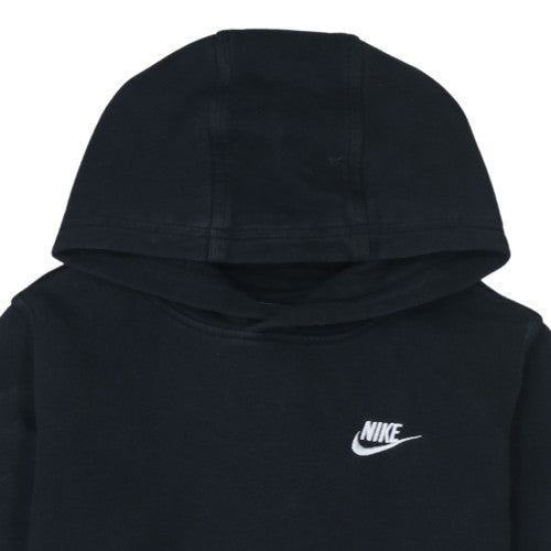 Nike Boys Black Pullover Hoodie XL 158-170cm Standard Fit Fleece Sweatshirt