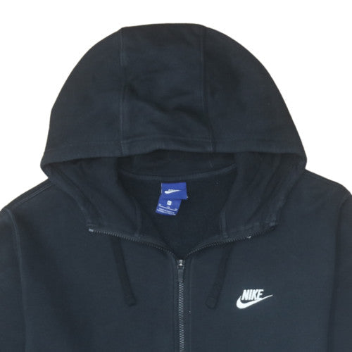 Nike Men's Black XL Full Zip Fleece Hoodie Sweatshirt