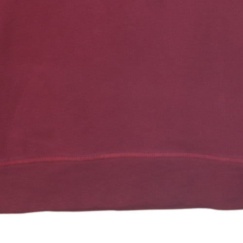 Tommy Hilfiger Men's Red Pullover Hoodie Cotton Medium