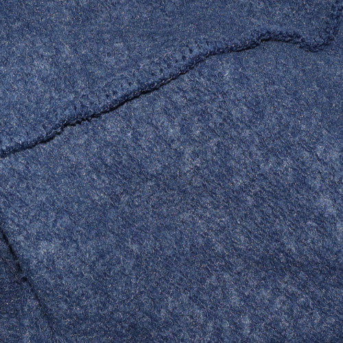 Adidas Mens Navy Blue Pullover Hoodie XL Fleece Cotton Blend