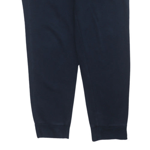 Adidas Men Black Jogger Sweatpants S Elastic Waist Fleece Lined