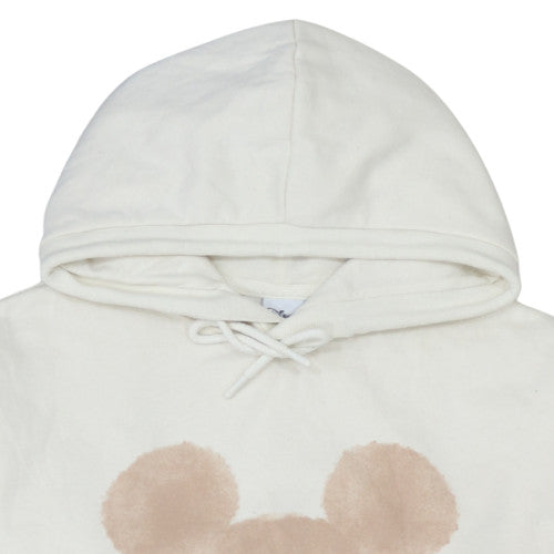 Disney Women Ivory Pullover Hoodie XS Mickey Design Primark Cares