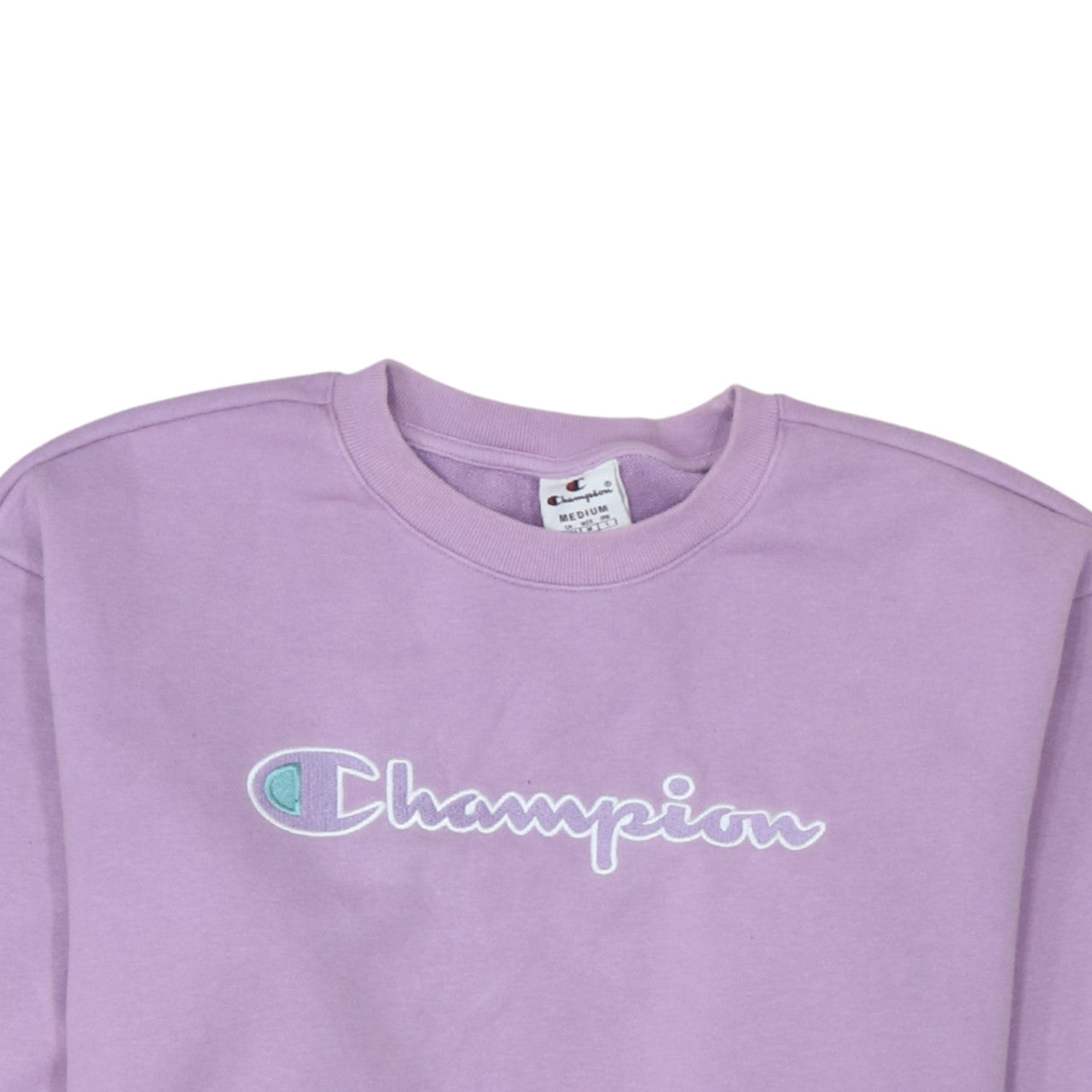 Champion Women’s Purple Crew Neck Pullover Sweatshirt Size M