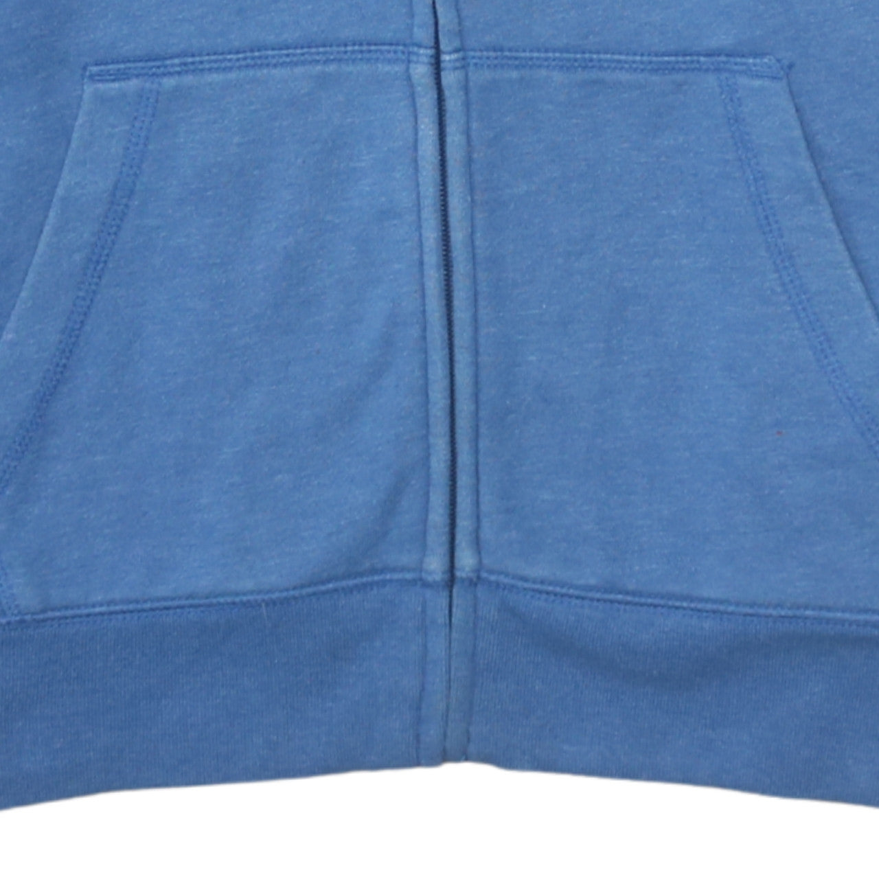 GAP Boys Blue Full Zip Hoodie 14-16 Years Logo Fleece Sweatshirt
