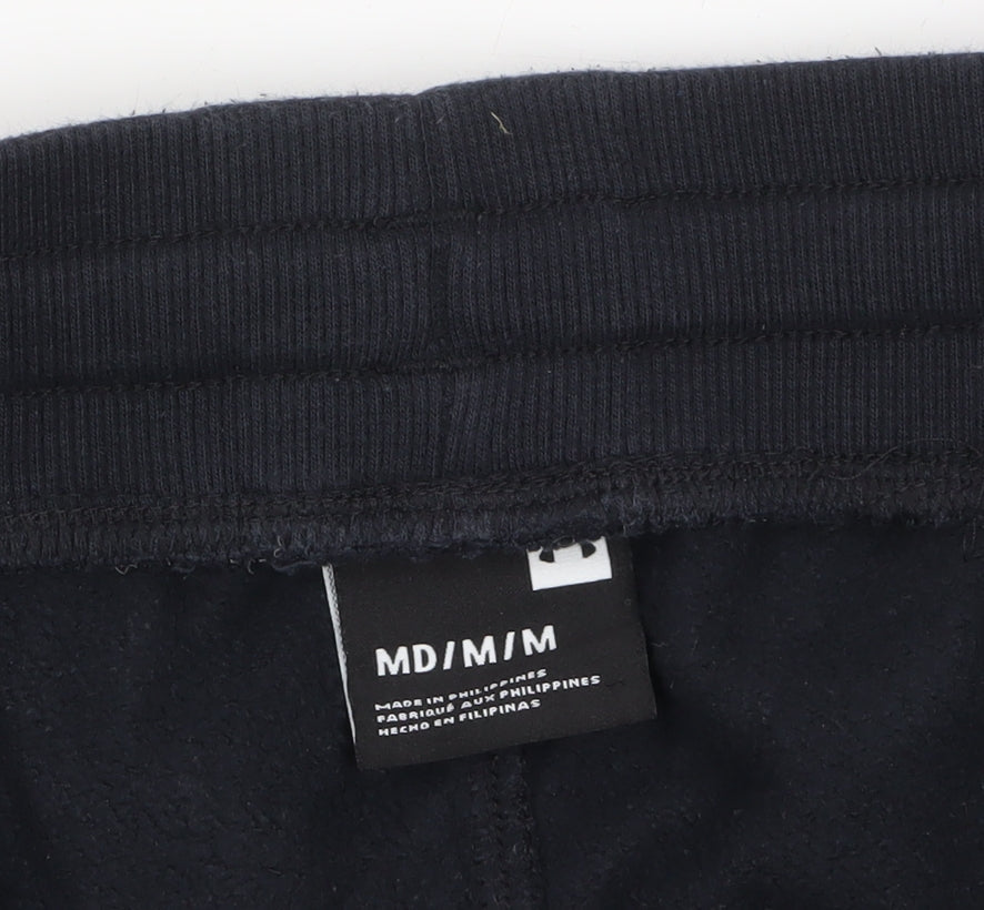 Under Armour Men's Black Joggers Medium Sweatpants Casual