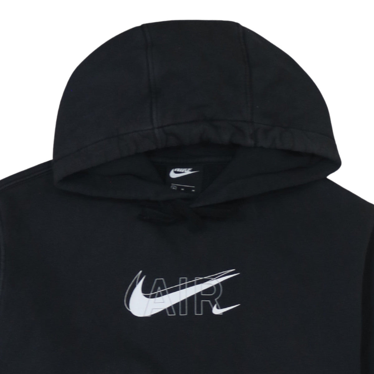 Nike Men's Black Pullover Hoodie M Sports Graphic Fleece