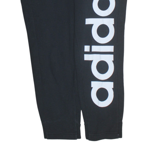 Adidas Womens Black Jogger Sweatpants Size M Elastic Waist