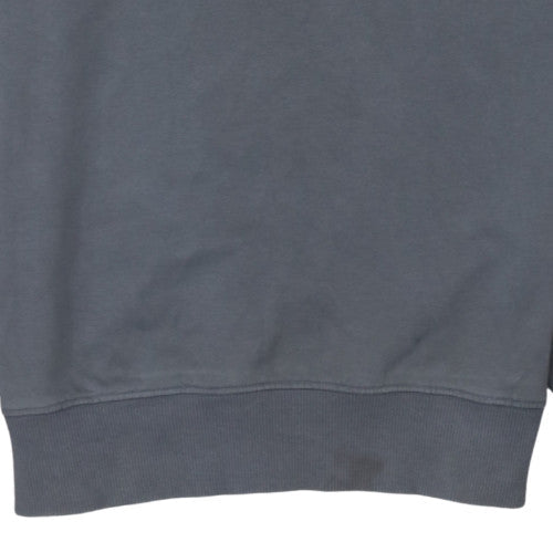 The North Face Mens Grey Crew Neck Pullover Sweatshirt M Regular Fit