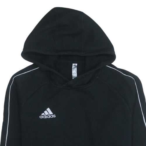 Adidas Men’s Black Pullover Hoodie Small Regular Fit Sports Style