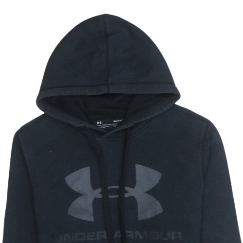 Under Armour Men's Black Small Pullover Hoodie ColdGear Fleece