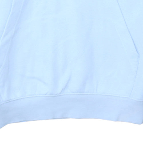 Nike Men's Blue Pullover Hoodie XS Fleece Logo Sweatshirt