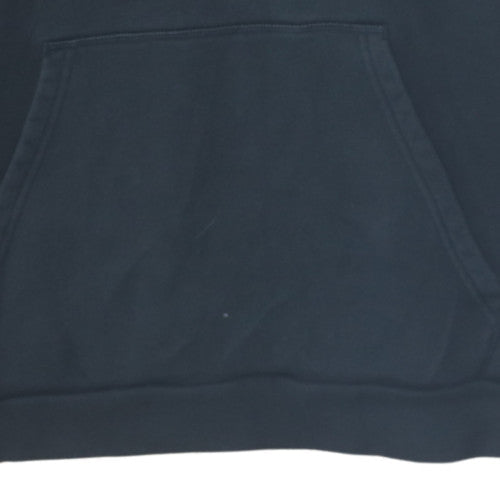Adidas Mens Black Pullover Hoodie Large Fleece Sportswear