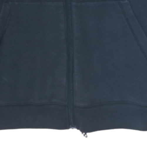 Under Armour Boys Black Full Zip Hoodie YXL 158-170cm ColdGear Fleece