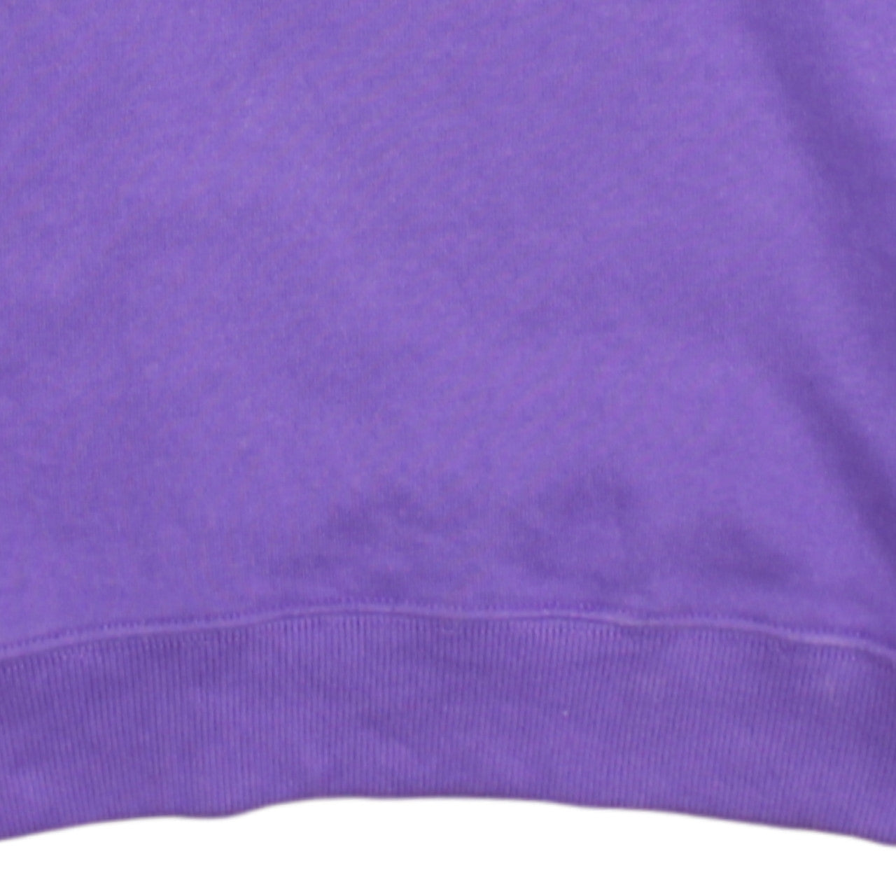 Champion Womens Purple Logo Pullover Sweatshirt L Cotton Blend