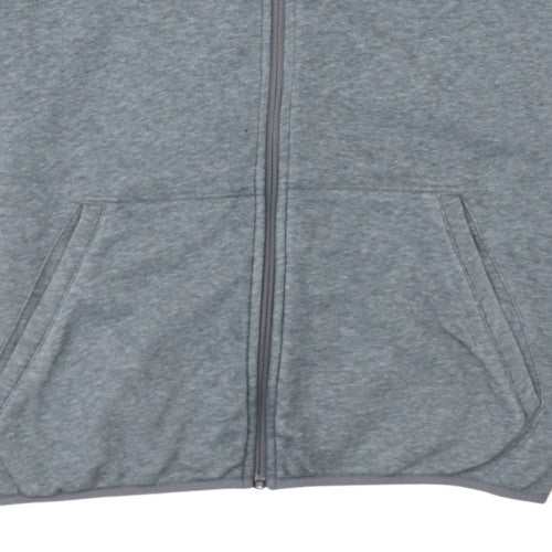 Puma Men's Grey Full Zip Hoodie XL Regular Fit