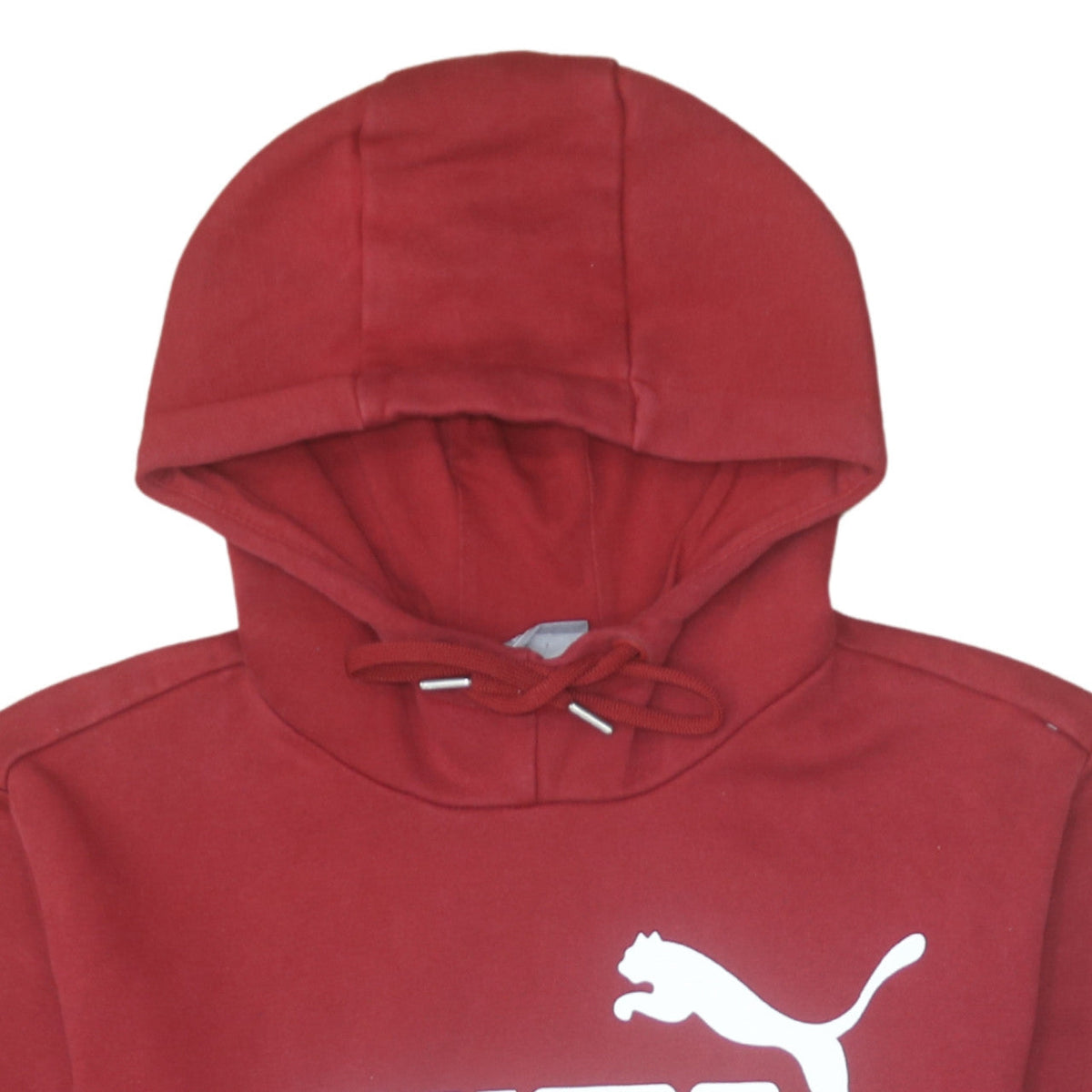 Puma Mens Red Pullover Hoodie Small Hooded Sweatshirt