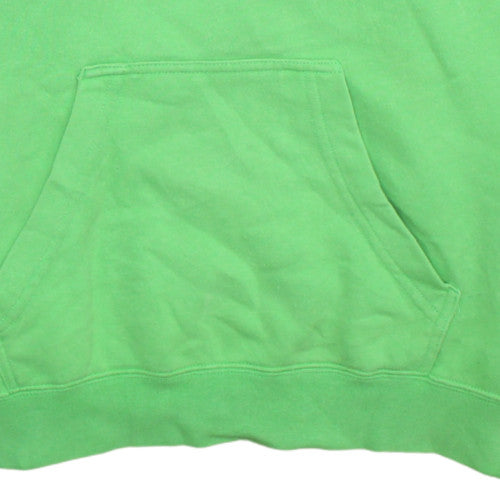 Champion Men's Green Pullover Logo Hoodie Size S