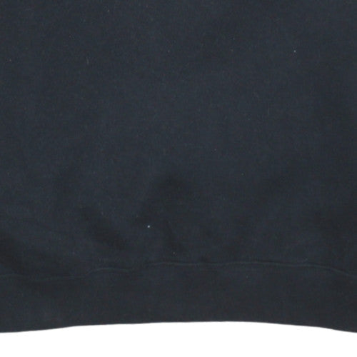 Champion Men's Black XL Pullover Sweatshirt Crew Neck Logo Sports