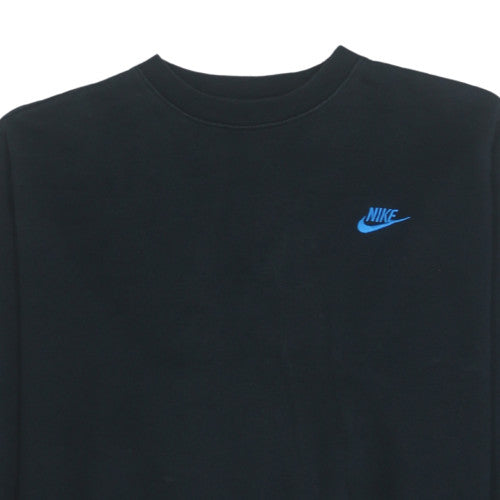 Nike Men's Black Crew Neck Pullover Sweatshirt L
