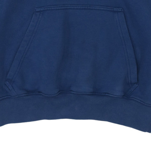 adidas Men’s Blue Pullover Hoodie Small Fleece Sportswear