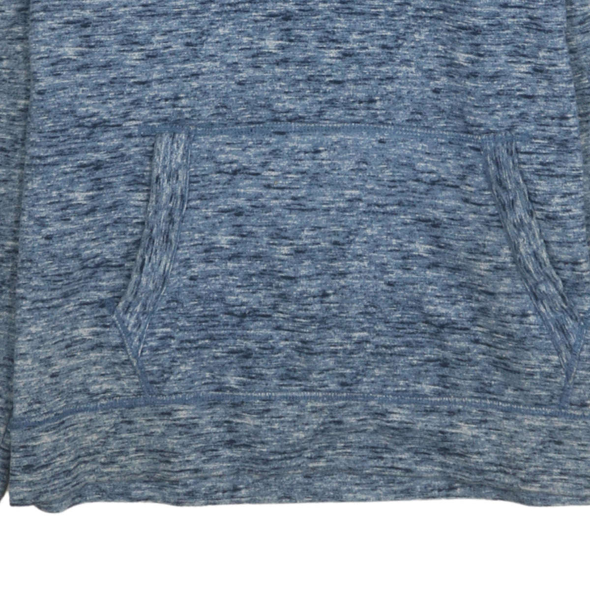 Hollister Men's Blue Medium Pullover Hoodie with Logo