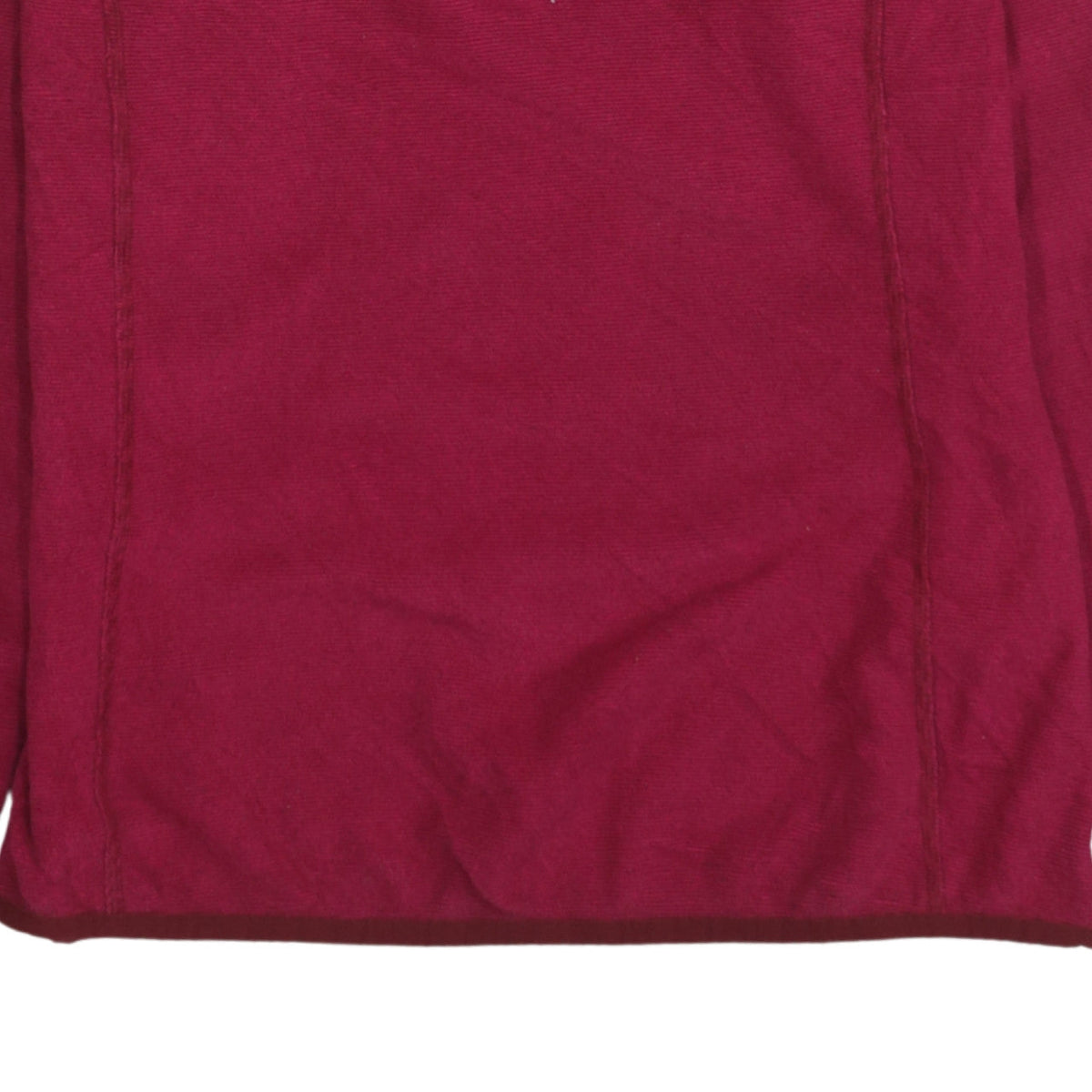 The North Face Women's Red Fleece 1/4 Zip Pullover Jacket Size M