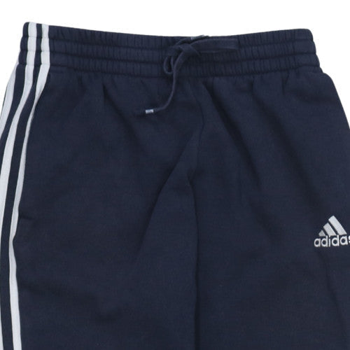 Adidas Men's Blue Regular Fit Tapered Sweatpants M