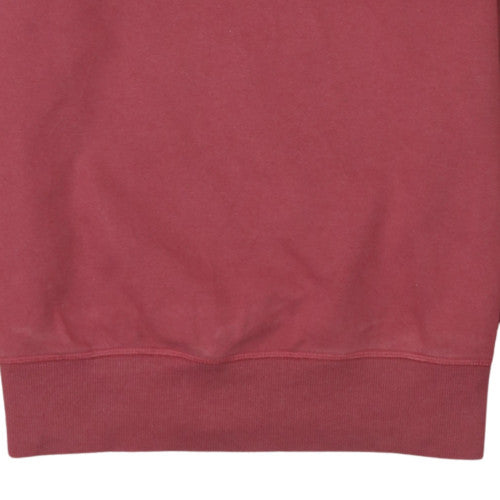 New Balance Women’s Red Crew Neck Sweatshirt Size M Logo Print Pullover