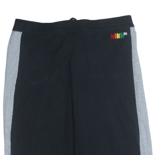 Nike Men's Black XL Track Pants Jogger Style with Side Stripe