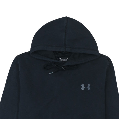 Under Armour Men Black L Pullover Hoodie Athletic Fleece Sports