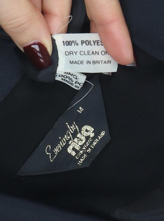 Eastex Women's Black Size 14 Shawl Collar Tuxedo Blazer