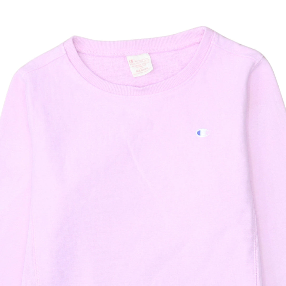 Champion Womens Pink Reverse Weave Pullover Sweatshirt Medium