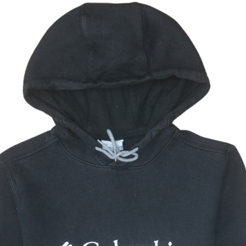 Columbia Men's Black Pullover Hoodie M Outdoor Fleece Sweatshirt