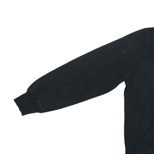 Nike Men's Black Pullover Hoodie L Logo Fleece Sweatshirt
