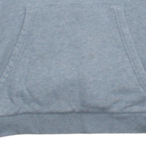 Adidas Men's Grey Hooded Pullover Sweatshirt M Classic Logo