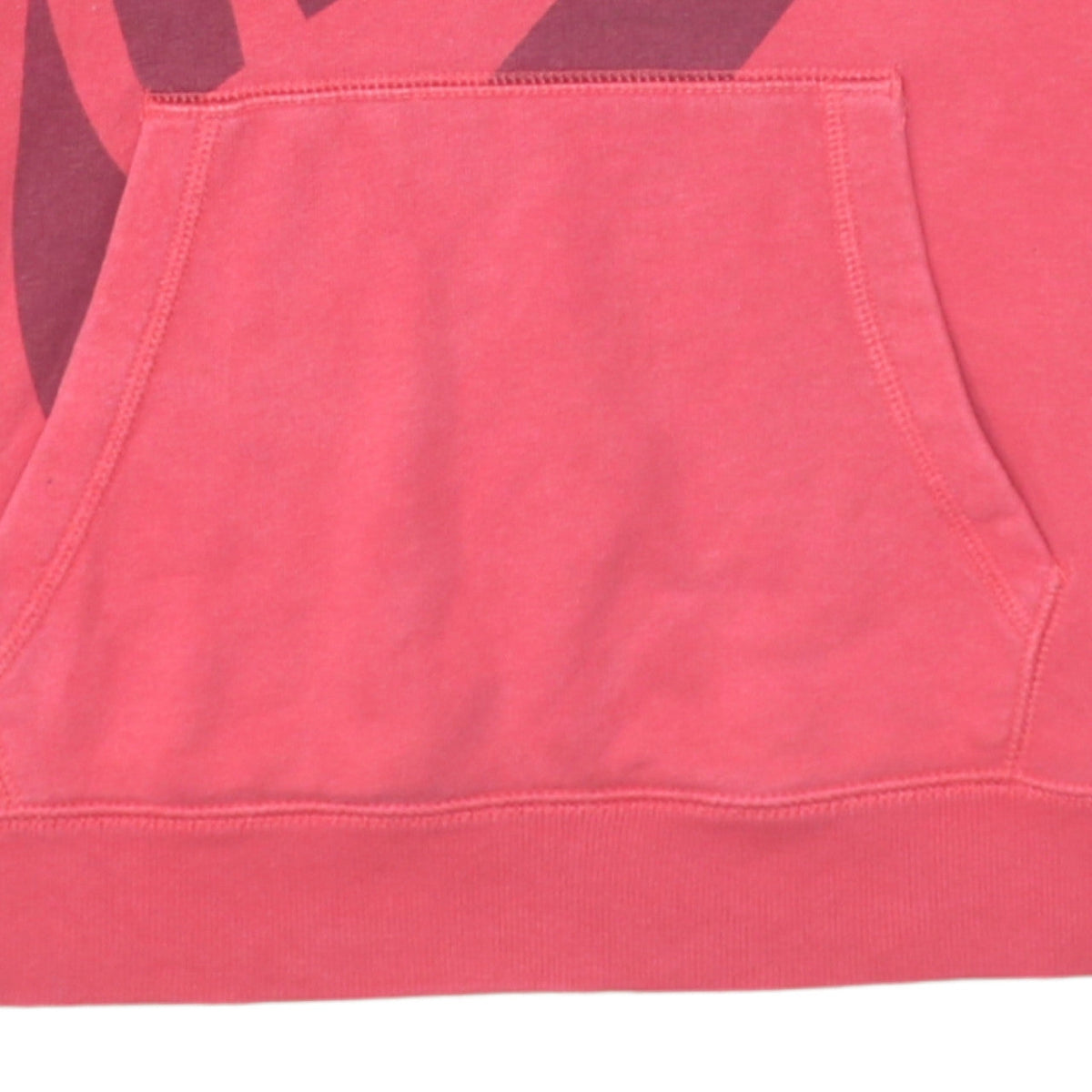 Nike Men's Pink Pullover Hoodie Medium Graphic Logo Sweatshirt