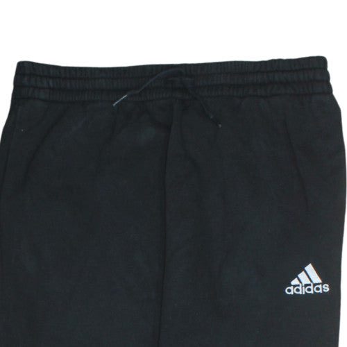 Adidas Men’s Black Jogger Sweatpants Size L Fleece Activewear