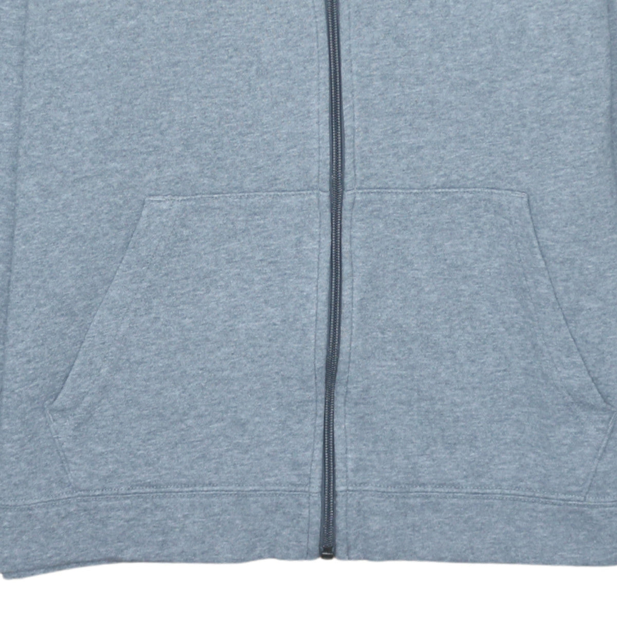 Nike Teens Grey Full Zip Hoodie XL Regular Fit Fleece