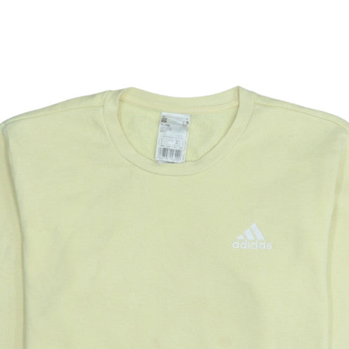 Adidas Women’s Yellow Sweatshirt L Pullover Crew Neck Casual