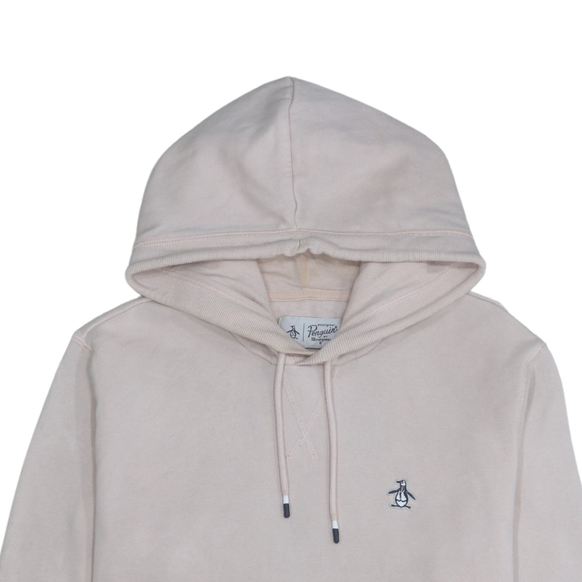 Original Penguin Men's Beige Pullover Hoodie Size M Regular Fit