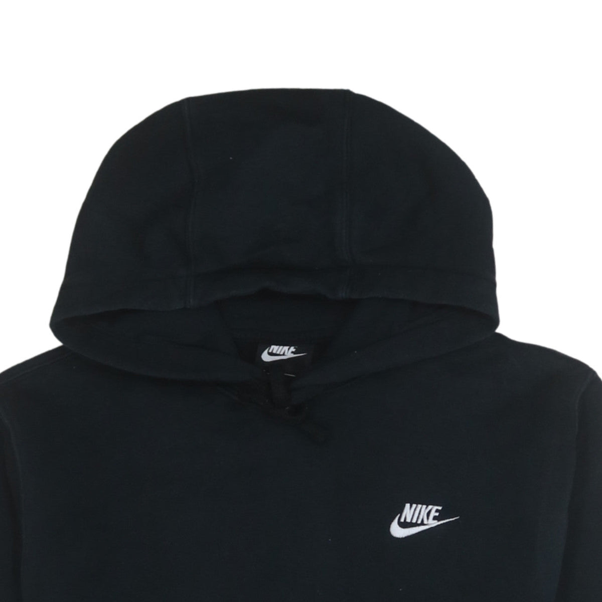 Nike Men's Black Small Pullover Hoodie Sweatshirt with Logo