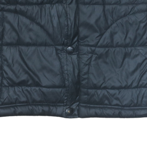 Adidas Mens Black Puffer Waistcoat Gilet Size M Quilted Polyester