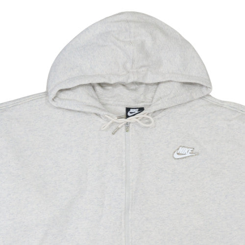 Nike Men's Grey Full Zip Hoodie Size M Regular Fit