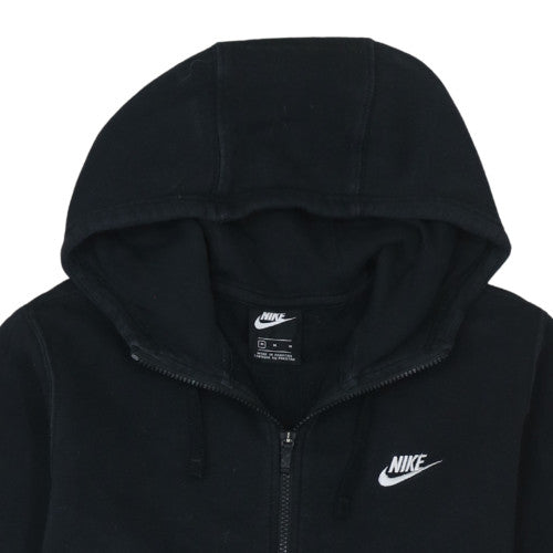 Nike Men's Black Full Zip Fleece Hoodie Size M
