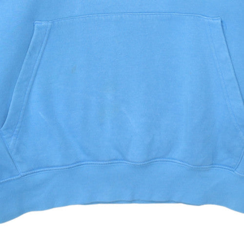 Nike Men's Blue Pullover Hoodie M Fleece Graphic Sportswear