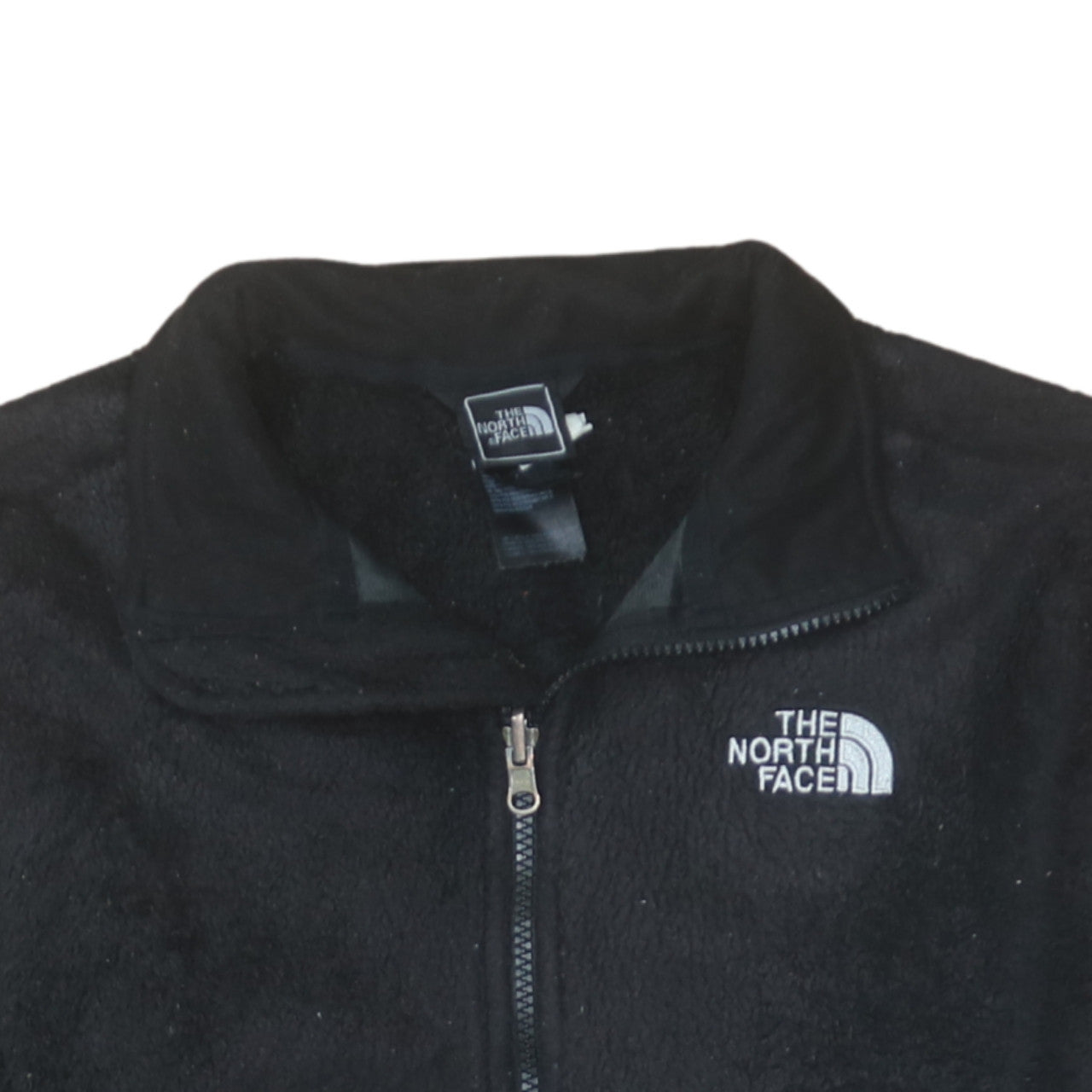 The North Face Women's Black Fleece Full Zip Jacket Size M